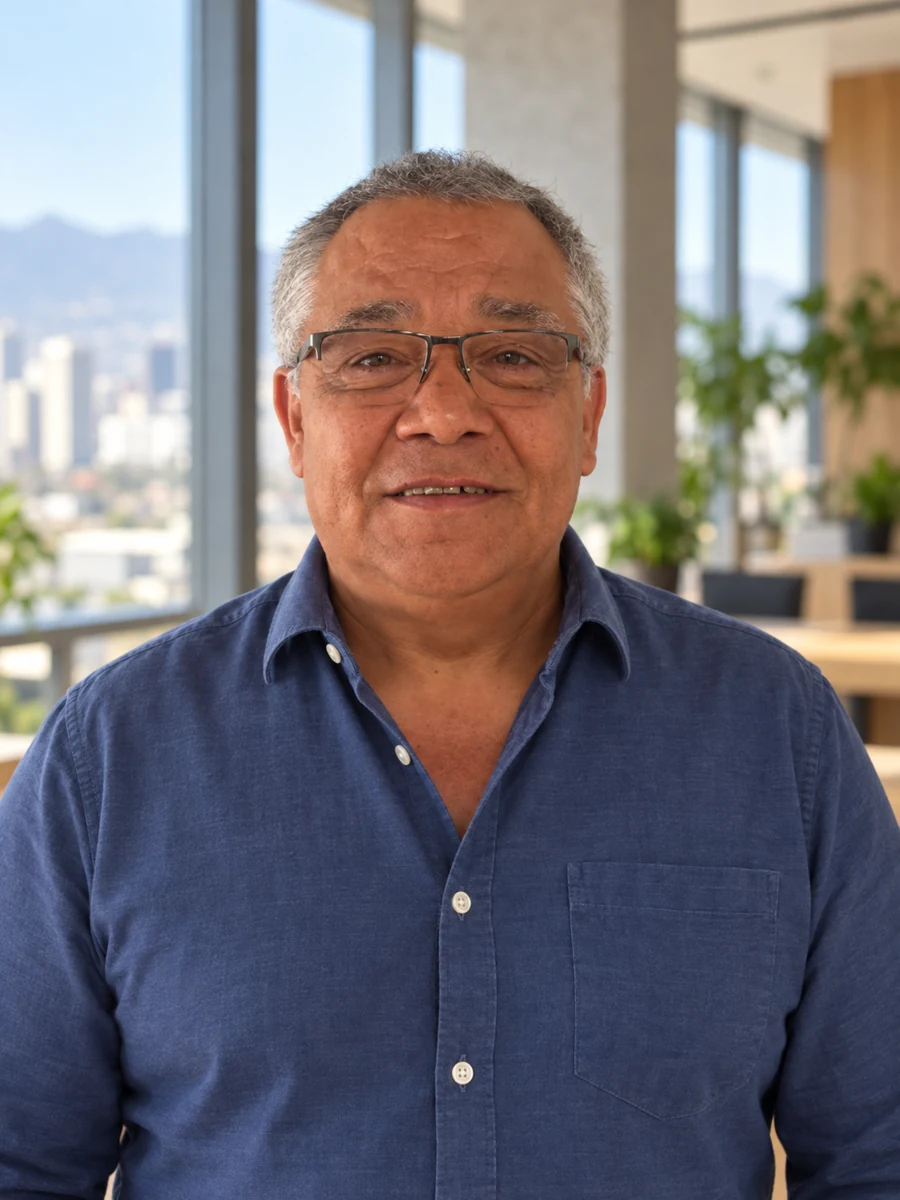 Retrato de una persona del equipo de Azit.