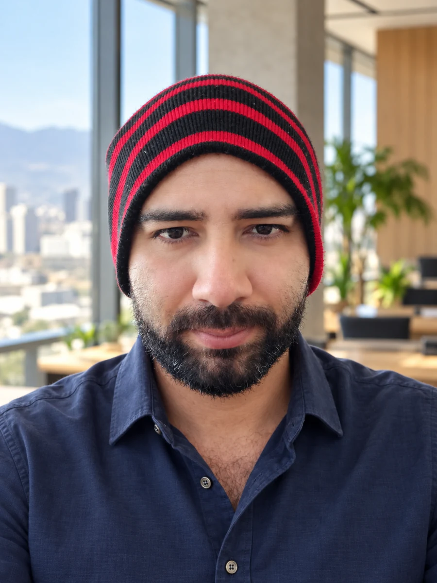 Retrato de una persona del equipo de Azit.